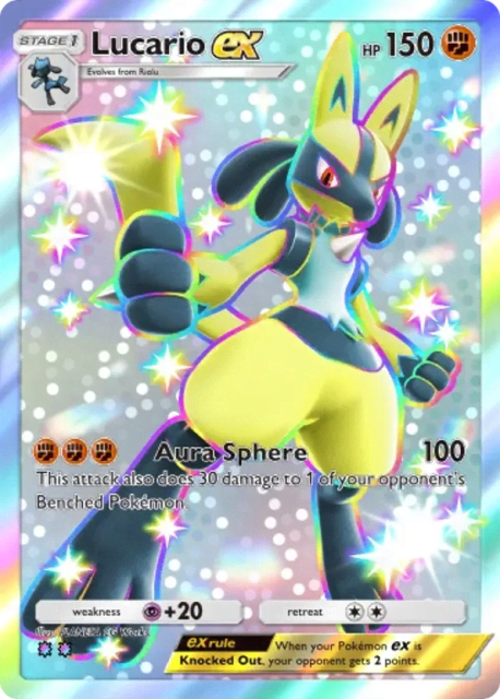 Lucario ex (110) — Shining Revelry