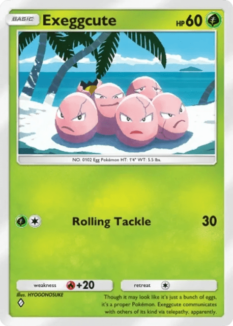 Exeggcute (1) — Celestial Guardians