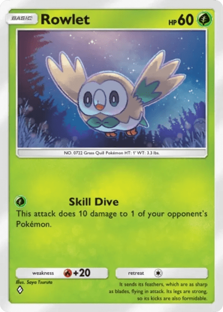 Rowlet (10) — Celestial Guardians