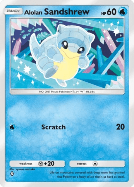 Alolan Sandshrew (38) — Celestial Guardians