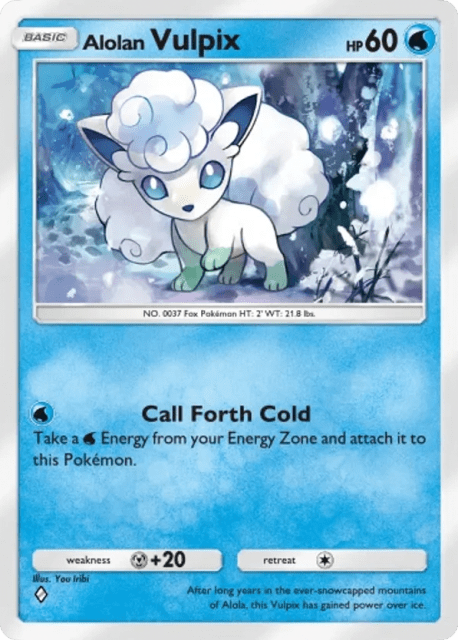 Alolan Vulpix (40) — Celestial Guardians