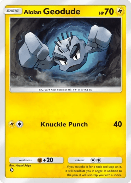 Alolan Geodude (59) — Celestial Guardians