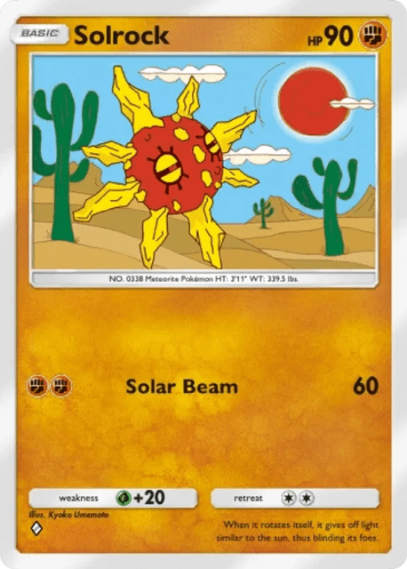 Solrock (92) — Celestial Guardians