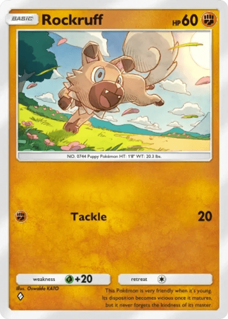 Rockruff (99) — Celestial Guardians