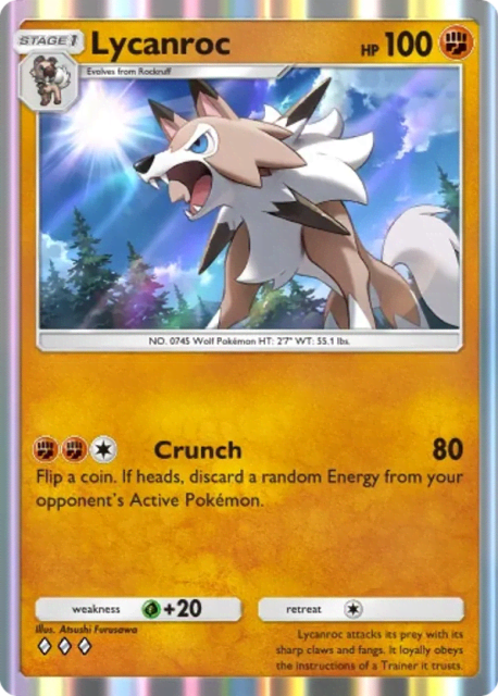 Lycanroc (100) — Celestial Guardians