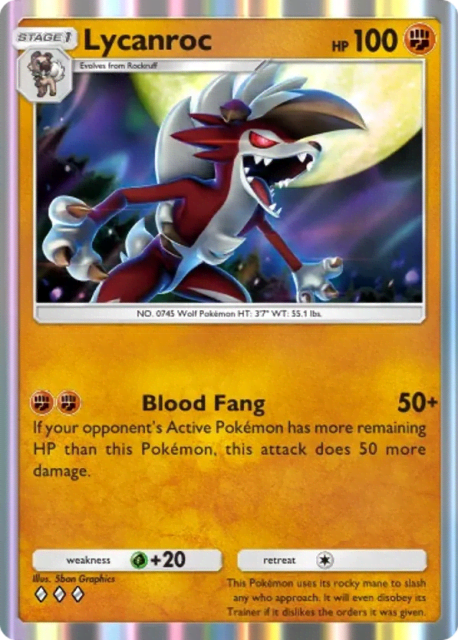 Lycanroc (101) — Celestial Guardians