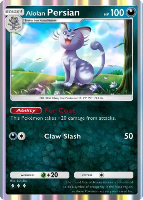 Alolan Persian (109) — Celestial Guardians