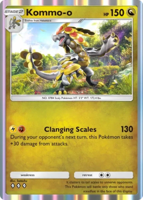Kommo-o (127) — Celestial Guardians