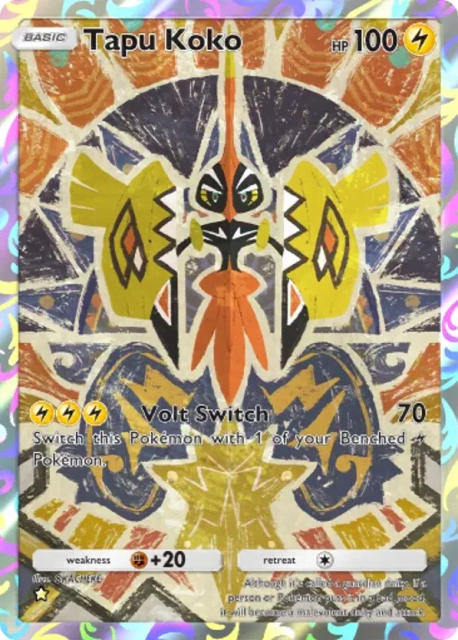Tapu Koko (166) — Celestial Guardians