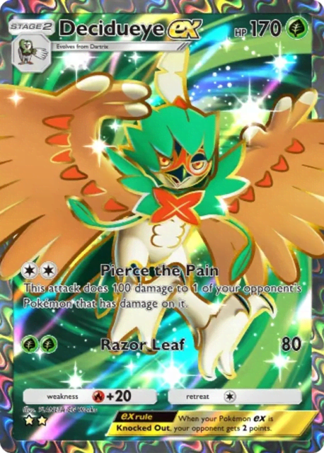 Decidueye ex (180) — Celestial Guardians