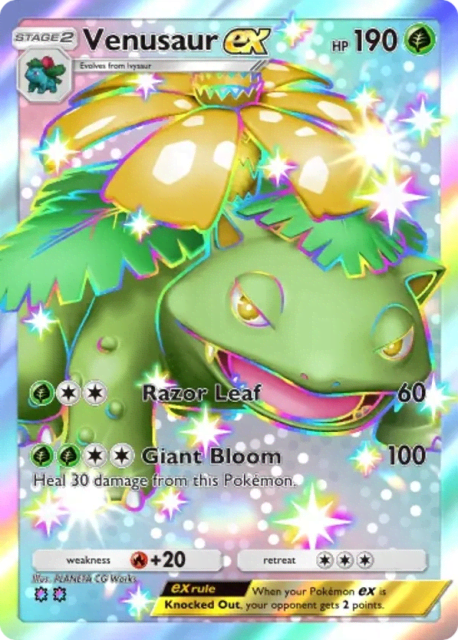 Venusaur ex (230) — Celestial Guardians