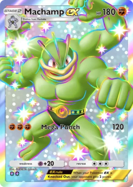 Machamp ex (235) — Celestial Guardians