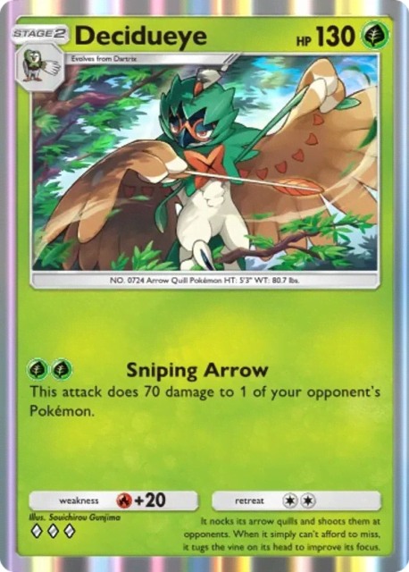 Decidueye (5) — Extradimensional Crisis