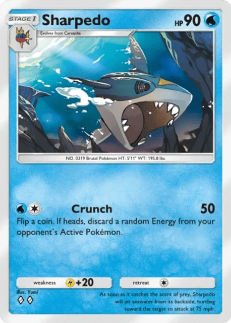 Sharpedo (12) — Extradimensional Crisis