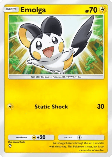 Emolga (18) — Extradimensional Crisis