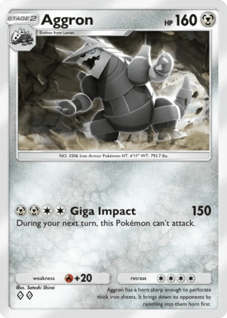 Aggron (50) — Extradimensional Crisis