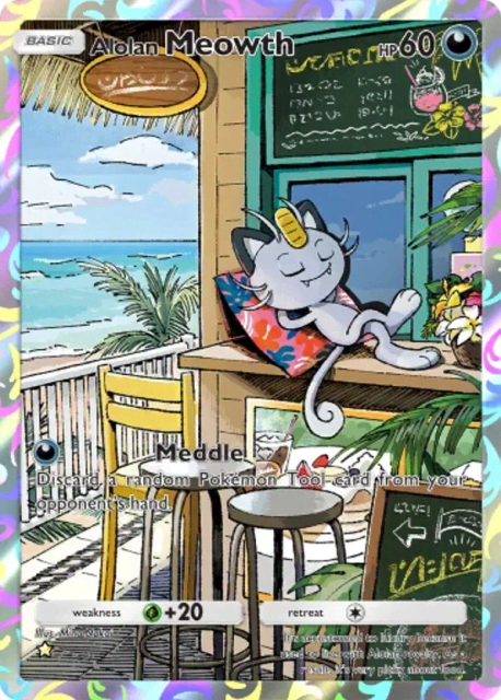 Alolan Meowth (73) — Extradimensional Crisis