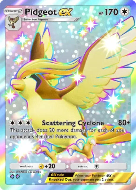 Pidgeot ex (102) — Extradimensional Crisis