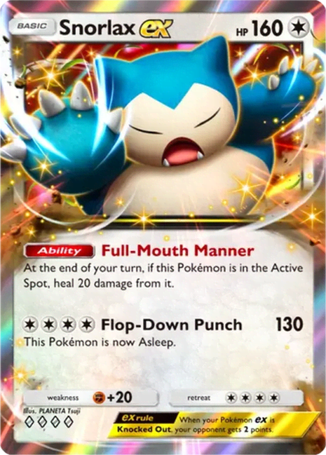 Snorlax ex (57) — Eevee Grove
