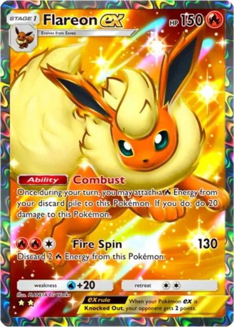 Flareon ex (79) — Eevee Grove