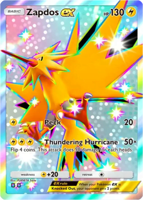 Zapdos ex (105) — Eevee Grove