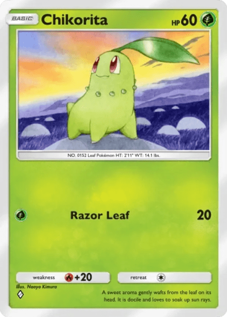Chikorita (8) — Wisdom of Sea and Sky