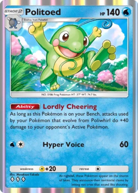 Politoed (40) — Wisdom of Sea and Sky