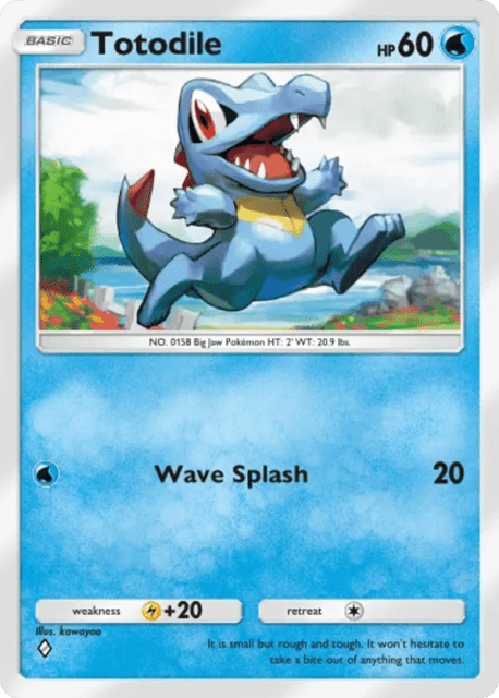 Totodile (46) — Wisdom of Sea and Sky