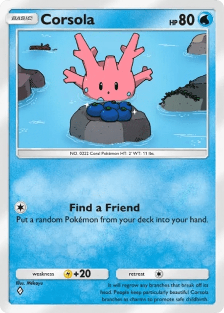 Corsola (54) — Wisdom of Sea and Sky