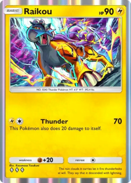 Raikou (71) — Wisdom of Sea and Sky
