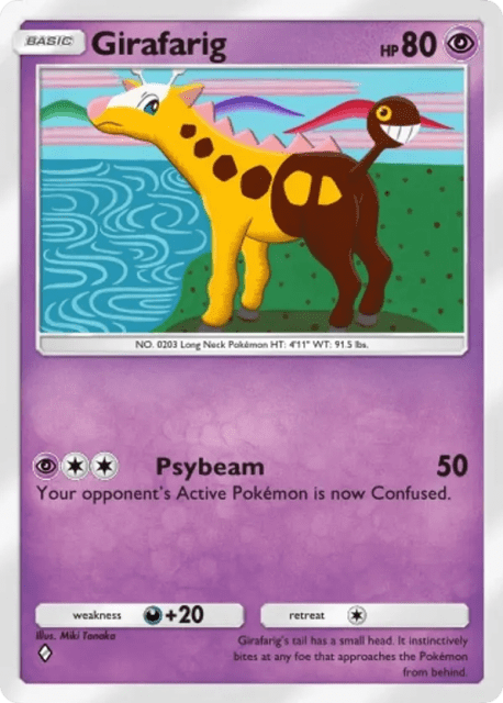 Girafarig (87) — Wisdom of Sea and Sky