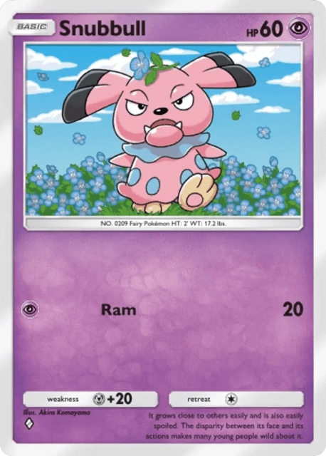 Snubbull (88) — Wisdom of Sea and Sky