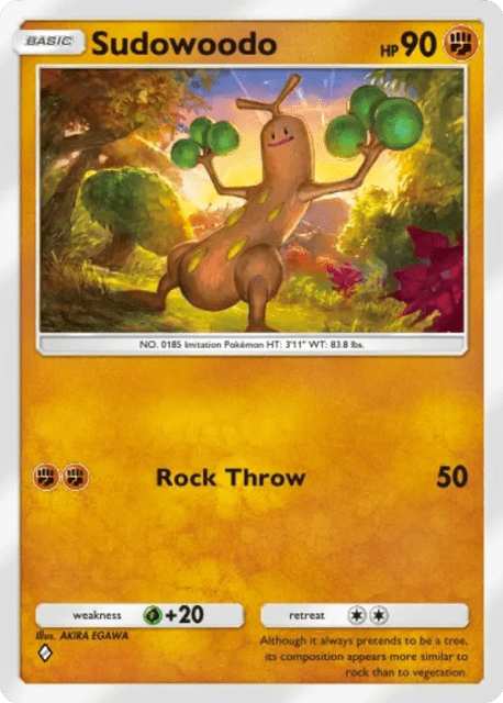 Sudowoodo (93) — Wisdom of Sea and Sky