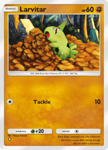 Larvitar (103) — Wisdom of Sea and Sky