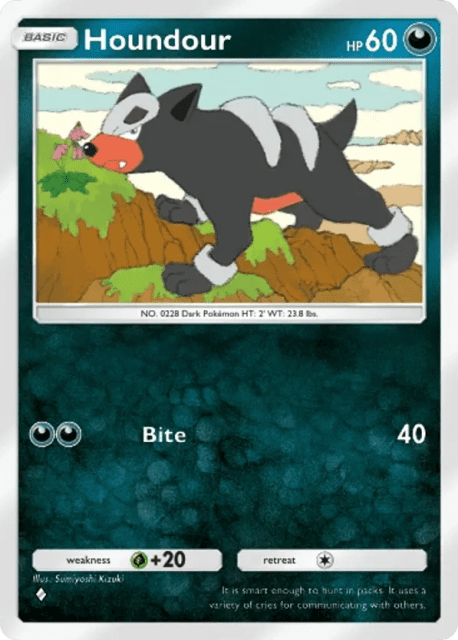 Houndour (117) — Wisdom of Sea and Sky