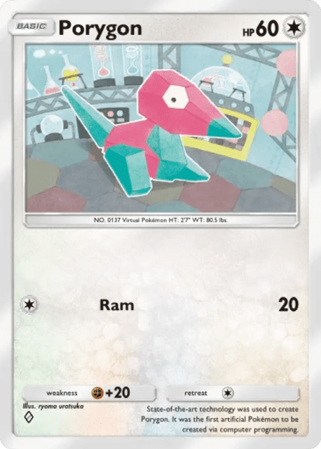 Porygon (135) — Wisdom of Sea and Sky