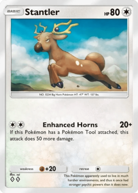 Stantler (147) — Wisdom of Sea and Sky