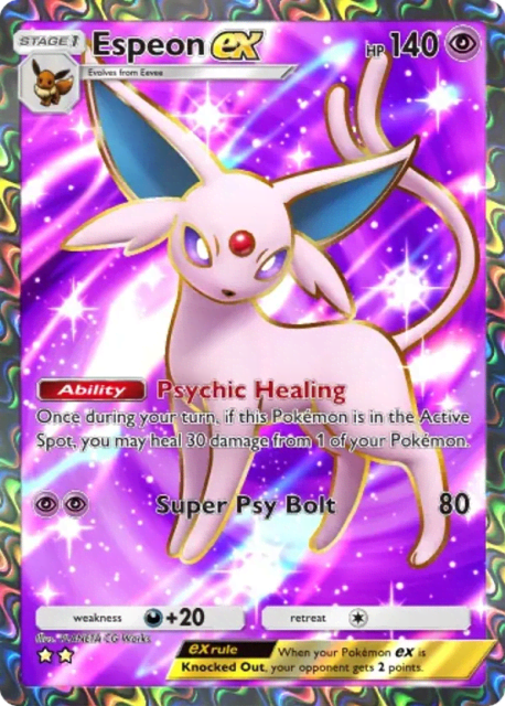 Espeon ex (190) — Wisdom of Sea and Sky
