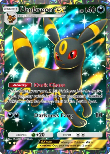 Umbreon ex (193) — Wisdom of Sea and Sky