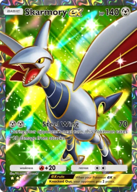 Skarmory ex (194) — Wisdom of Sea and Sky