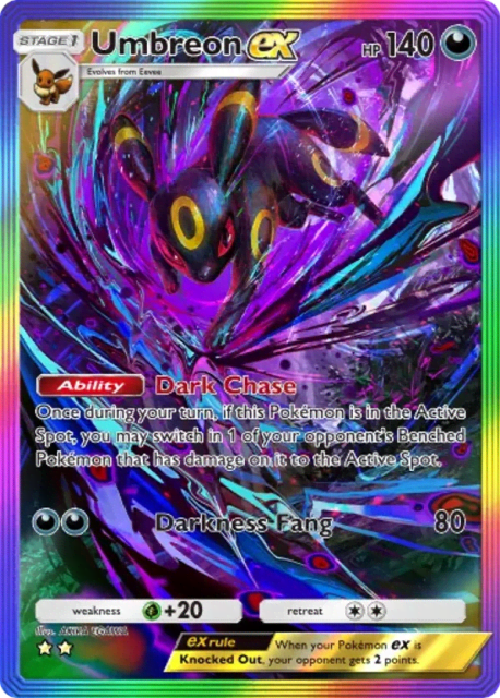 Umbreon ex (208) — Wisdom of Sea and Sky