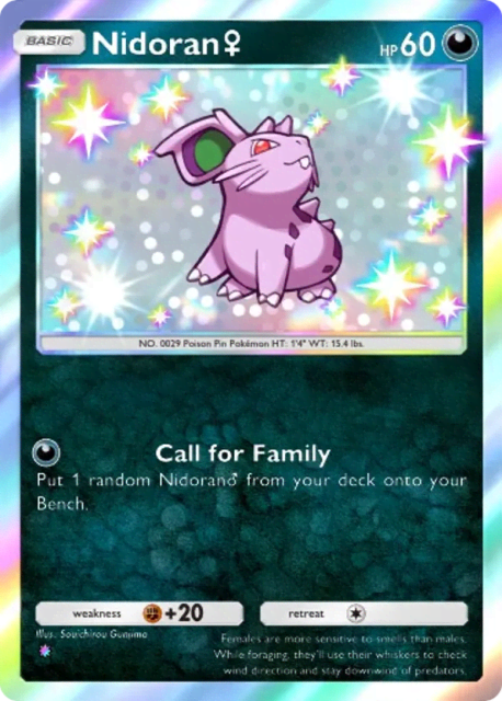 Nidoran♀ (223) — Wisdom of Sea and Sky