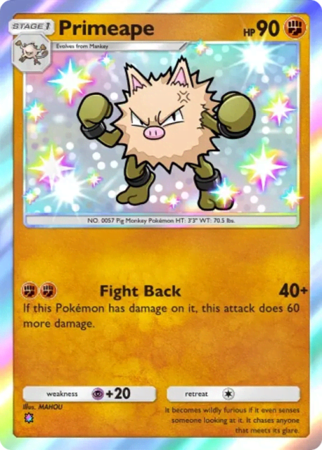 Primeape (222) — Wisdom of Sea and Sky