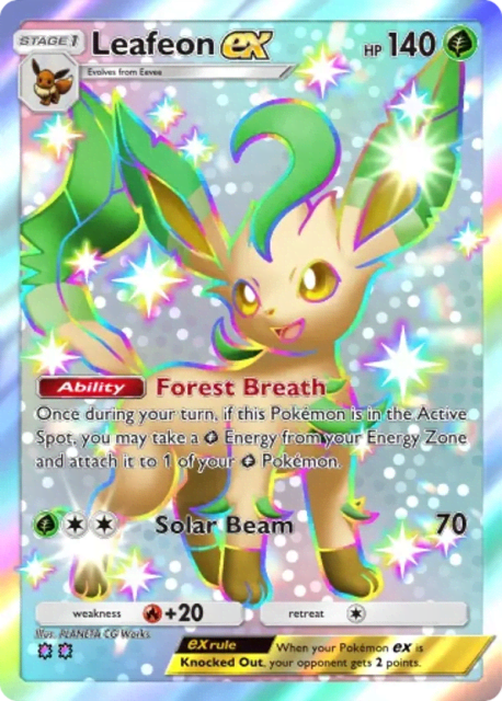 Leafeon ex (233) — Wisdom of Sea and Sky