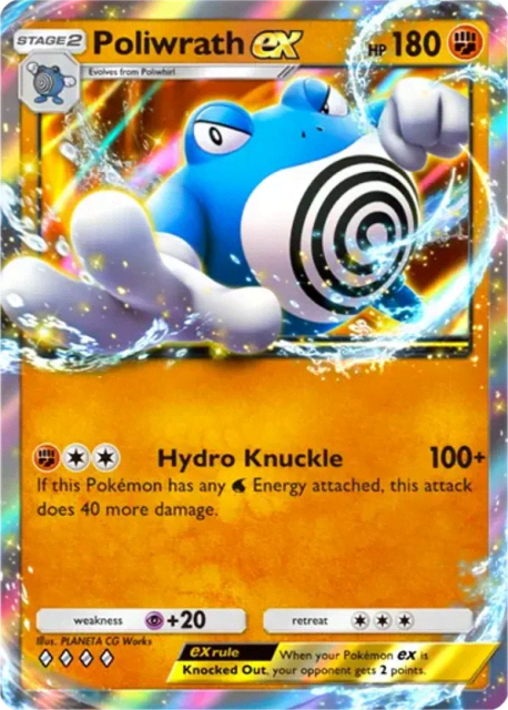 Poliwrath ex (42) — Secluded Springs