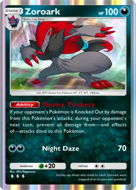 Zoroark (50) — Secluded Springs