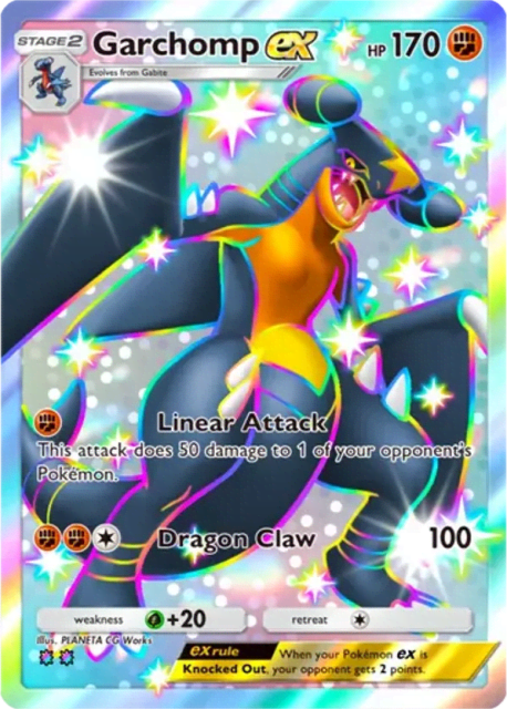 Garchomp ex (103) — Secluded Springs