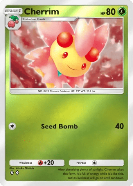 Cherrim (28) — Deluxe Pack ex