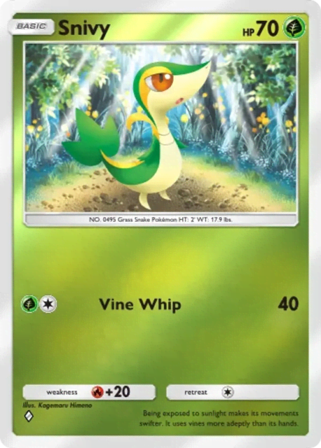 Snivy (33) — Deluxe Pack ex