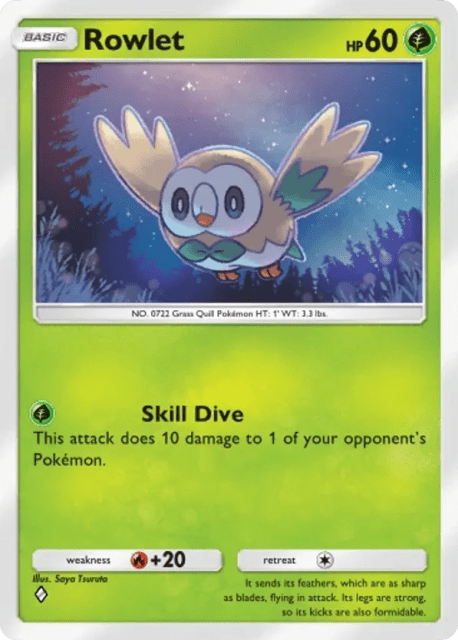 Rowlet (38) — Deluxe Pack ex